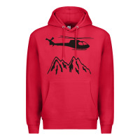Cardinal mountain rescue helicopter funny Premium Hoodie - artisFamous