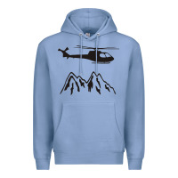 Colony Blue mountain rescue helicopter funny Premium Hoodie - artisFamous