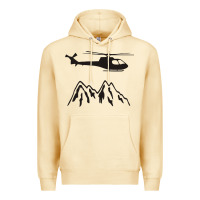 Pina Colada mountain rescue helicopter funny Premium Hoodie - artisFamous