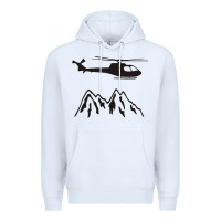 White mountain rescue helicopter funny Premium Hoodie - artisFamous