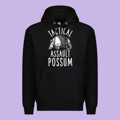 Tactical Assault Possum Premium Hoodie Designed By Artisfamous