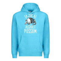 Ocean Blue tactical assault possum Premium Hoodie - artisFamous
