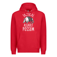 Red tactical assault possum Premium Hoodie - artisFamous