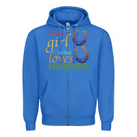 True Royal Just a Girl Who Loves Horses Zipper Hoodie - Bettercallsaul