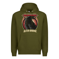 Army Green Alter Bridge Premium Hoodie - artisFamous