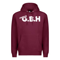 Burgundy Charged G.B.H Premium Hoodie - artisFamous