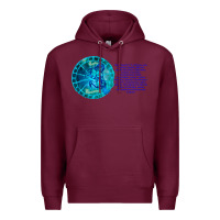 Burgundy Aquarius Sign Zodiac Astrology Horoscope T-shirt Premium Hoodie - artisFamous