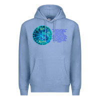 Colony Blue Aquarius Sign Zodiac Astrology Horoscope T-shirt Premium Hoodie - artisFamous