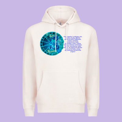 Aquarius Sign Zodiac Astrology Horoscope T-shirt Premium Hoodie Designed By Artisfamous