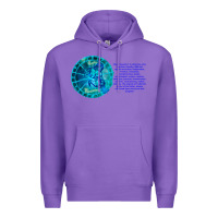 Purple Aquarius Sign Zodiac Astrology Horoscope T-shirt Premium Hoodie - artisFamous