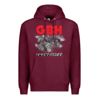 Burgundy Charged G.B.H Premium Hoodie - artisFamous