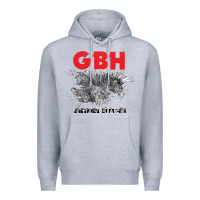 Heather Grey Charged G.B.H Premium Hoodie - artisFamous