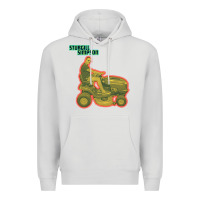 Dove Grey Sturgill Simpson Tractor Premium Hoodie - artisFamous