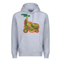 Heather Grey Sturgill Simpson Tractor Premium Hoodie - artisFamous