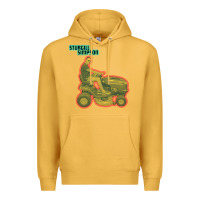 Mustard Sturgill Simpson Tractor Premium Hoodie - artisFamous