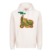 Pale Pink Sturgill Simpson Tractor Premium Hoodie - artisFamous