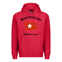 Cardinal white star line (1) Premium Hoodie - artisFamous
