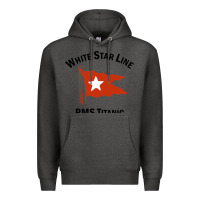 Charcoal Heather white star line (1) Premium Hoodie - artisFamous