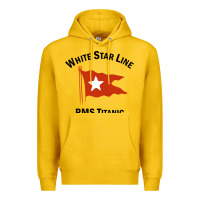 Lemon white star line (1) Premium Hoodie - artisFamous