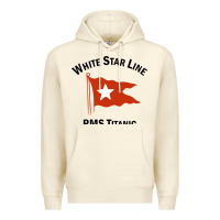 Sandshell white star line (1) Premium Hoodie - artisFamous