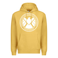 Antique Gold agents of shield Premium Hoodie - artisFamous