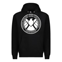 Black agents of shield Premium Hoodie - artisFamous