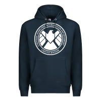 Navy agents of shield Premium Hoodie - artisFamous