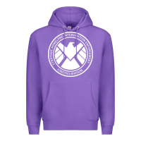 Purple agents of shield Premium Hoodie - artisFamous