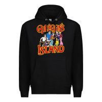 Black gilligan island Premium Hoodie - artisFamous