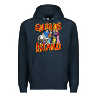 Navy gilligan island Premium Hoodie - artisFamous
