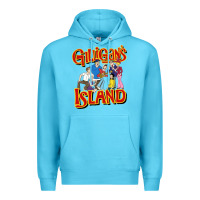 Ocean Blue gilligan island Premium Hoodie - artisFamous