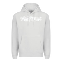 Dove Grey pyrex pattern Premium Hoodie - artisFamous