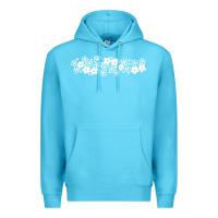 Ocean Blue pyrex pattern Premium Hoodie - artisFamous