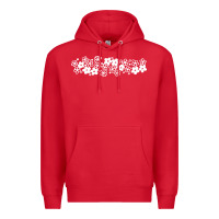 Red pyrex pattern Premium Hoodie - artisFamous