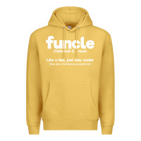 Antique Gold funcle definition Premium Hoodie - artisFamous