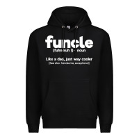 Black funcle definition Premium Hoodie - artisFamous