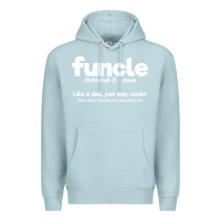 Blue Mist funcle definition Premium Hoodie - artisFamous