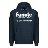 Navy funcle definition Premium Hoodie - artisFamous
