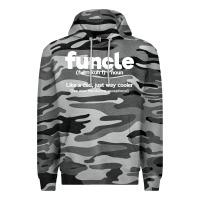 Slate Camo funcle definition Premium Hoodie - artisFamous