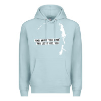 Blue Mist charles bukowski Premium Hoodie - artisFamous