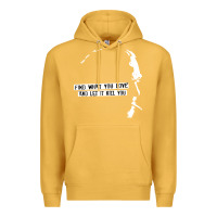 Mustard charles bukowski Premium Hoodie - artisFamous