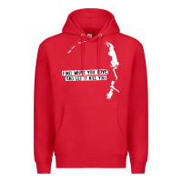 Red charles bukowski Premium Hoodie - artisFamous