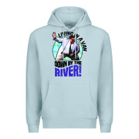 Blue Mist chris farley   matt foley nostalgia Premium Hoodie - artisFamous