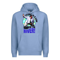 Colony Blue chris farley   matt foley nostalgia Premium Hoodie - artisFamous