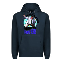 Navy chris farley   matt foley nostalgia Premium Hoodie - artisFamous