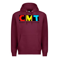 Burgundy cmt Premium Hoodie - artisFamous