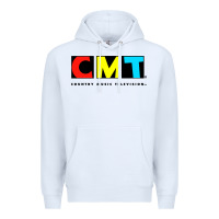 White cmt Premium Hoodie - artisFamous