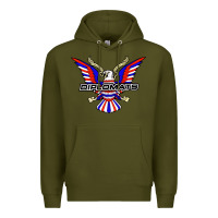Army Green diplomats music Premium Hoodie - artisFamous