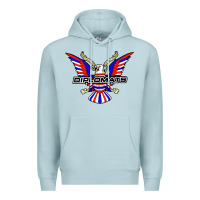 Blue Mist diplomats music Premium Hoodie - artisFamous