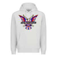 Dove Grey diplomats music Premium Hoodie - artisFamous
